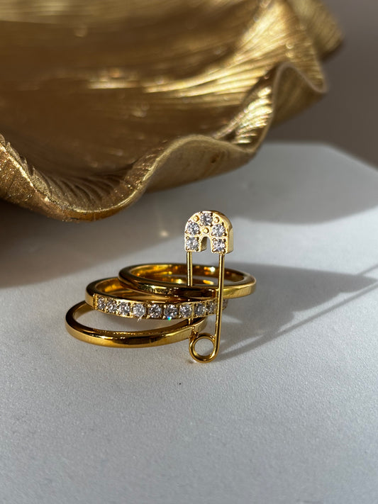 Opulent Ring - Gold - Pin