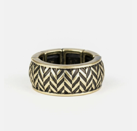 Survival Skills - Brass Men Ring (FJ)