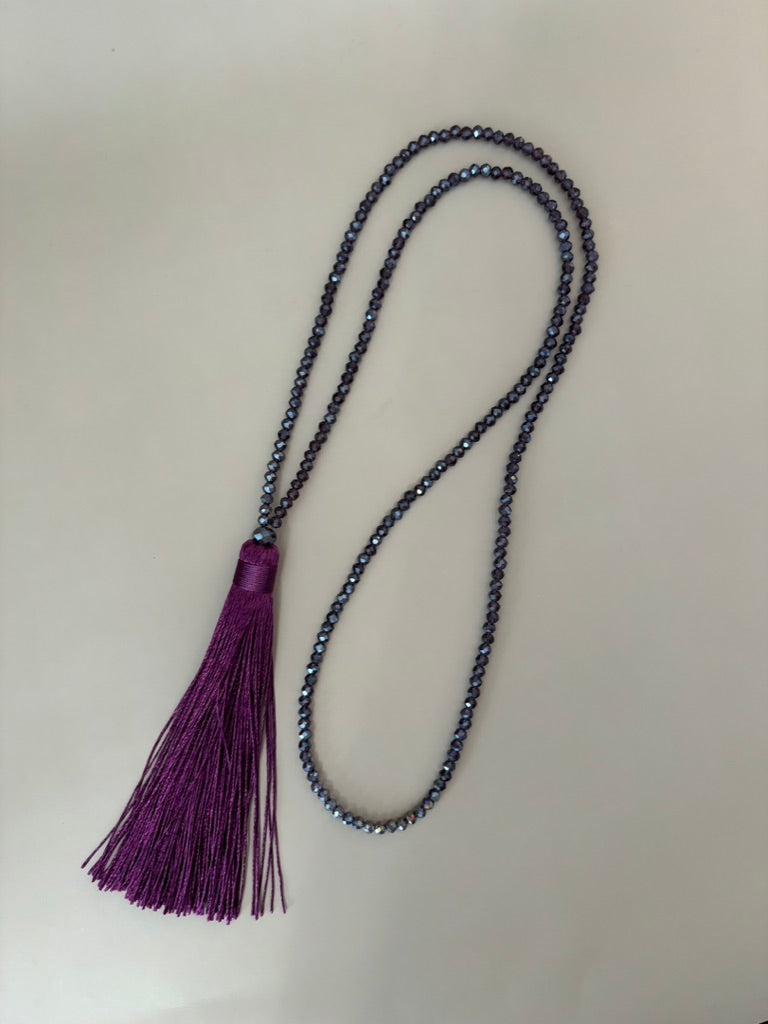 Lotus Silk Necklace