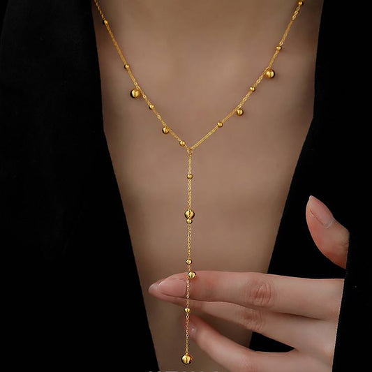 Tassel Charm Pendant Necklace