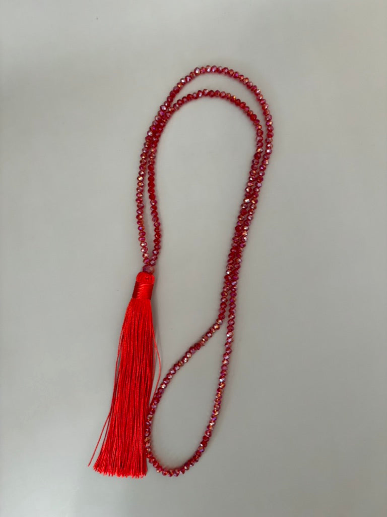 Lotus Silk Necklace