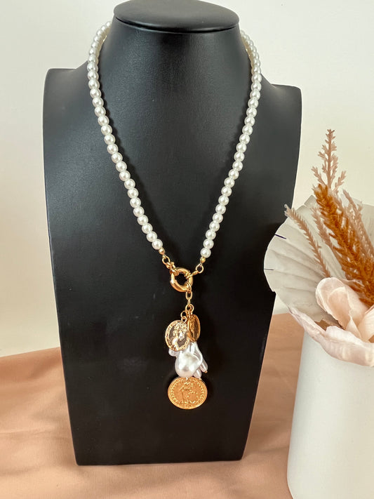 Johanna Pearl Necklace