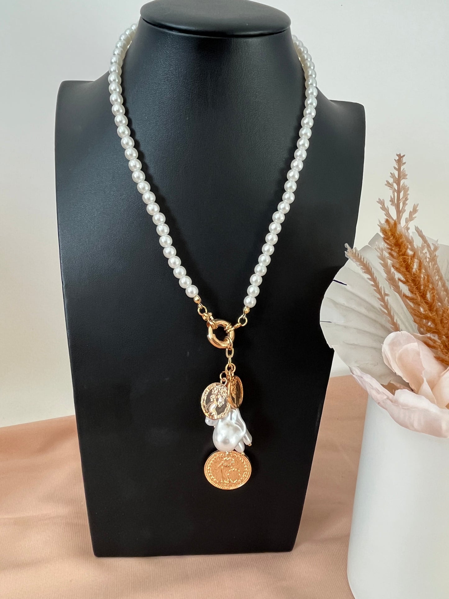Johanna Pearl Necklace