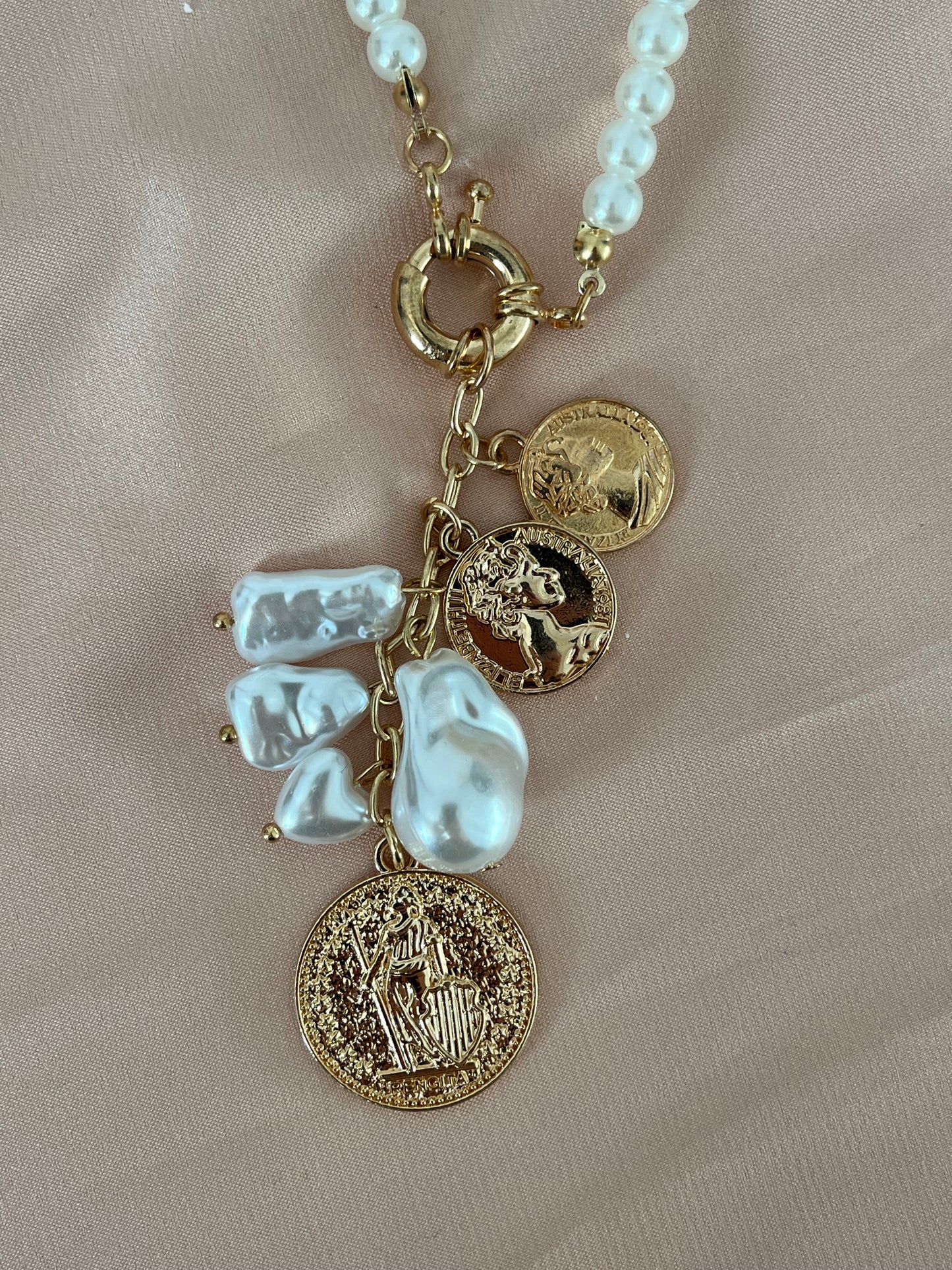 Johanna Pearl Necklace