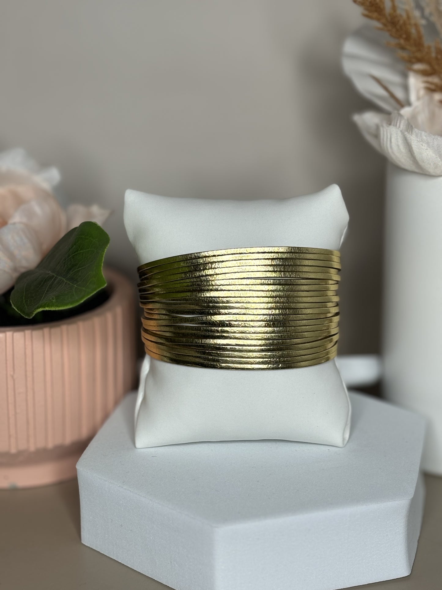 Golden Chic Harmony Bangle