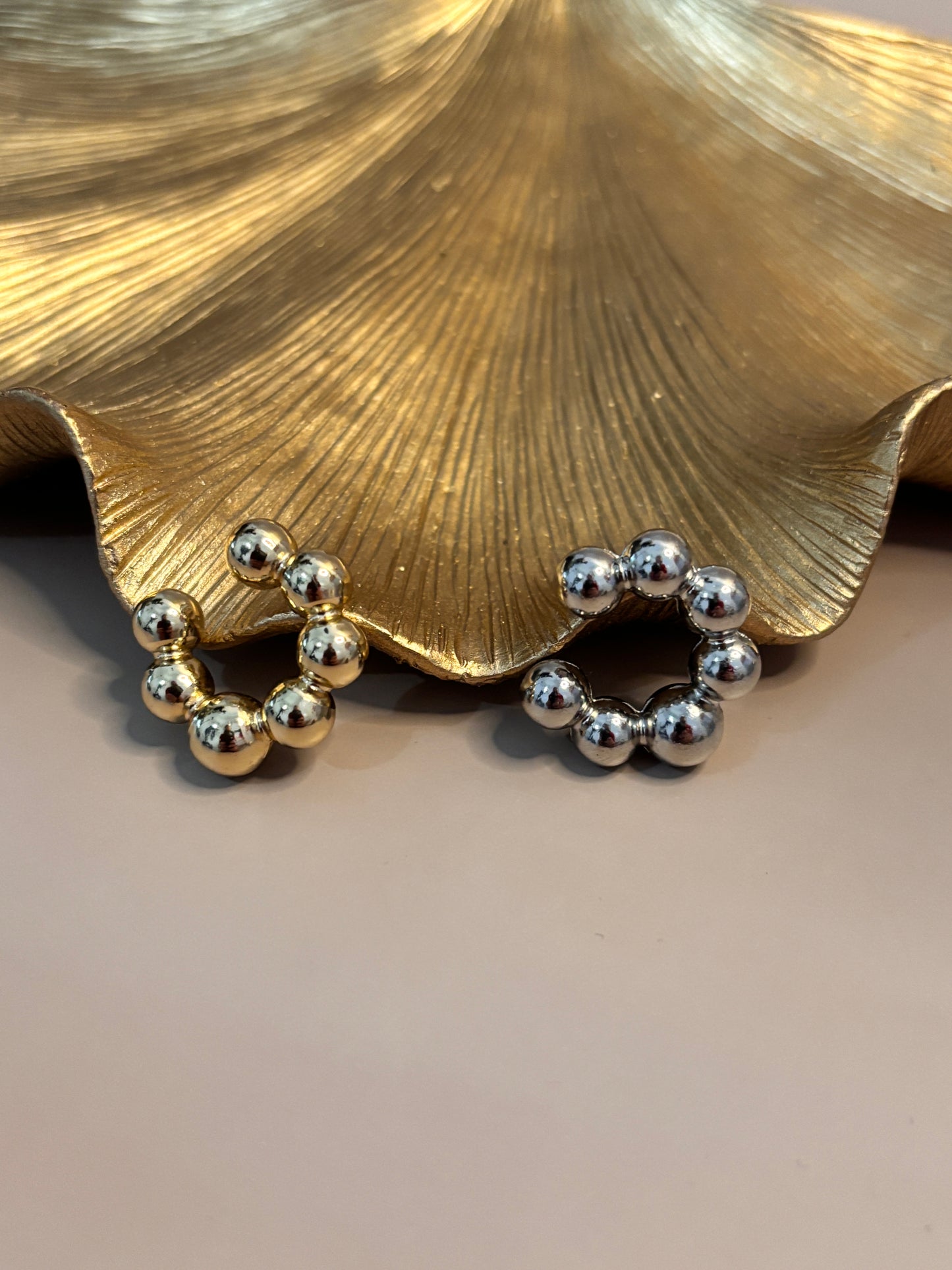 Bolitas Ear Cuff - Balls - Gold or Silver - 1 Piece