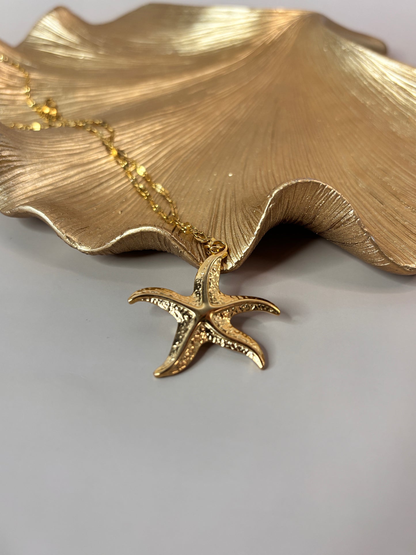 Estrella de Mar Necklace - Gold - Stainless Steel