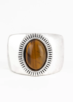 The Prospector - Brown Men Ring (FJ)