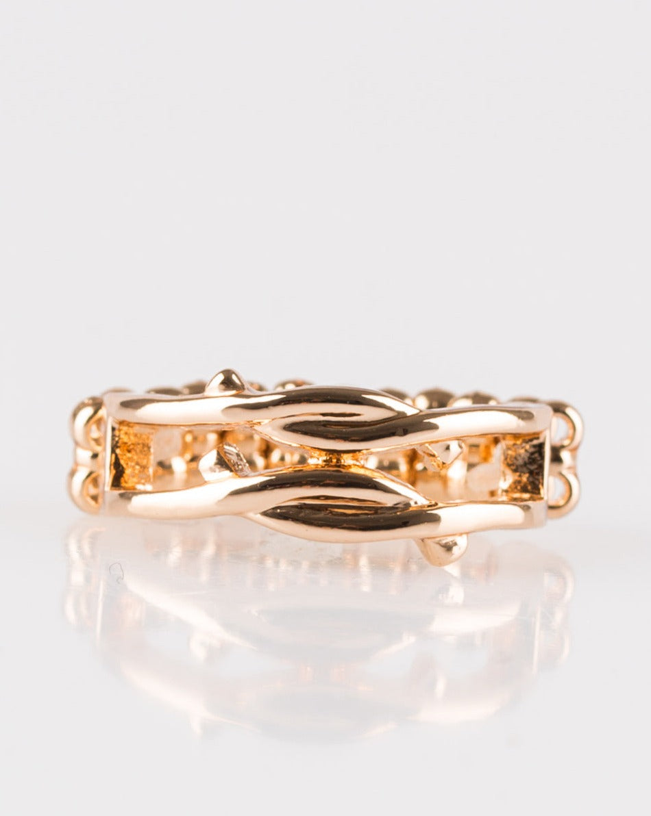 Very Vogue - Gold Ring (FJ)