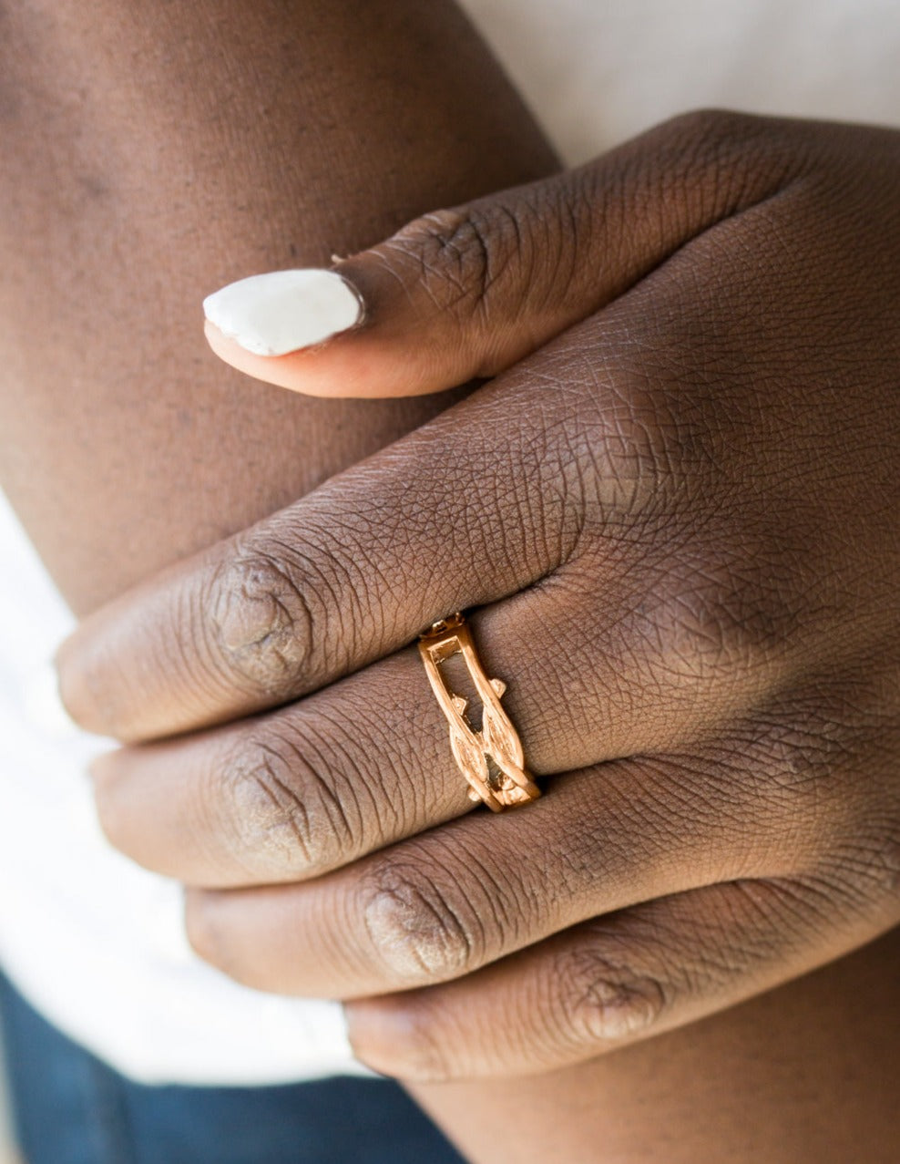 Very Vogue - Gold Ring (FJ)