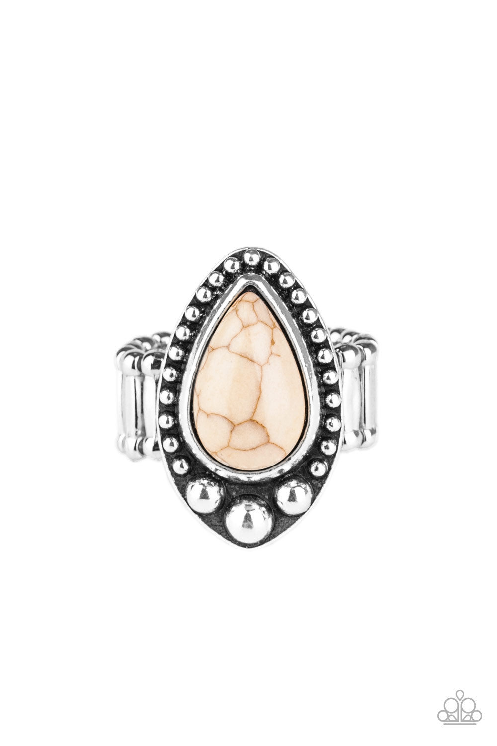 Backroad Bauble - Brown Ring (FJ)