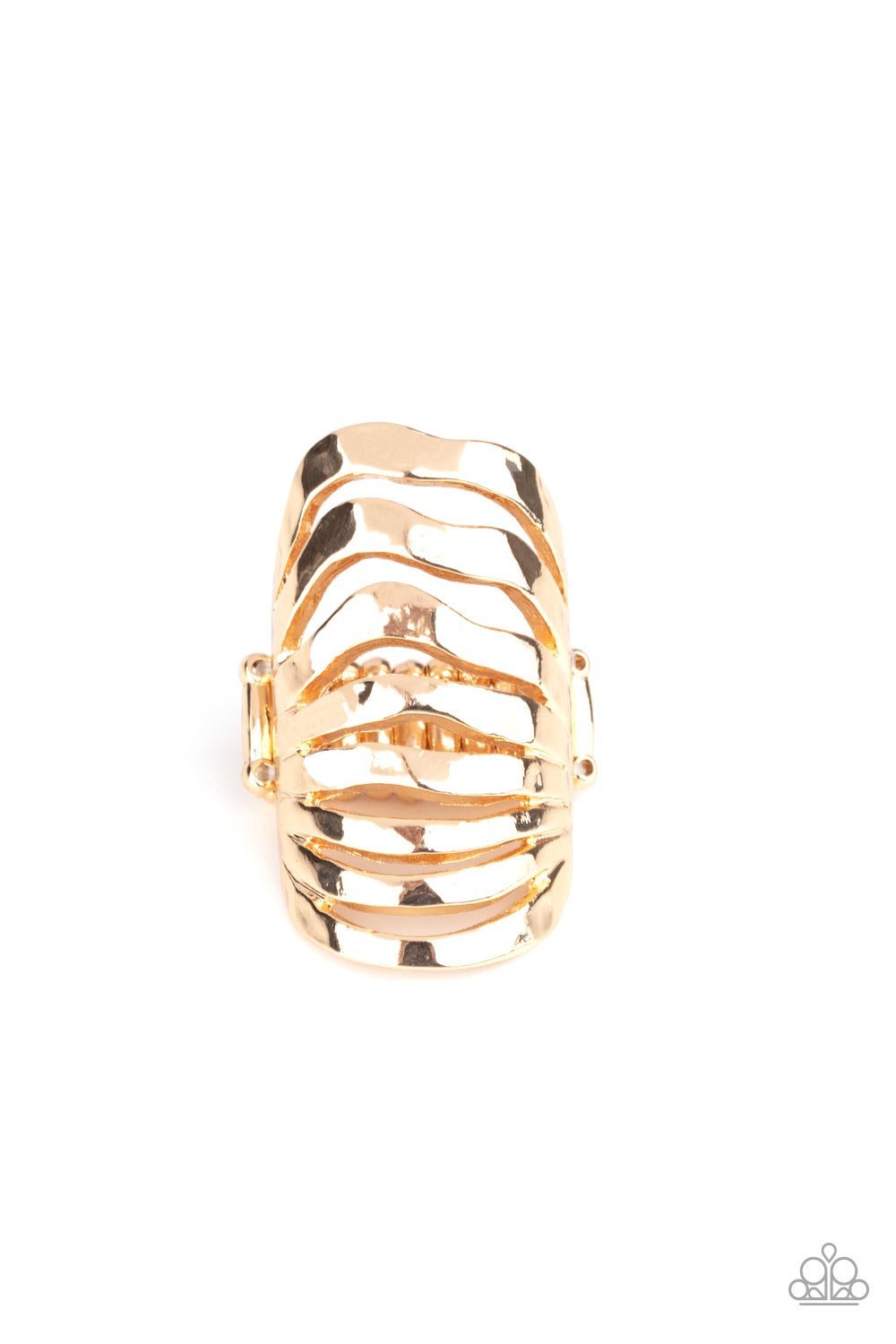 Sound Waves - Gold Ring (FJ)