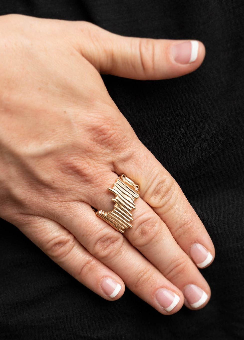 Along the Lines - Gold Ring (FJ)