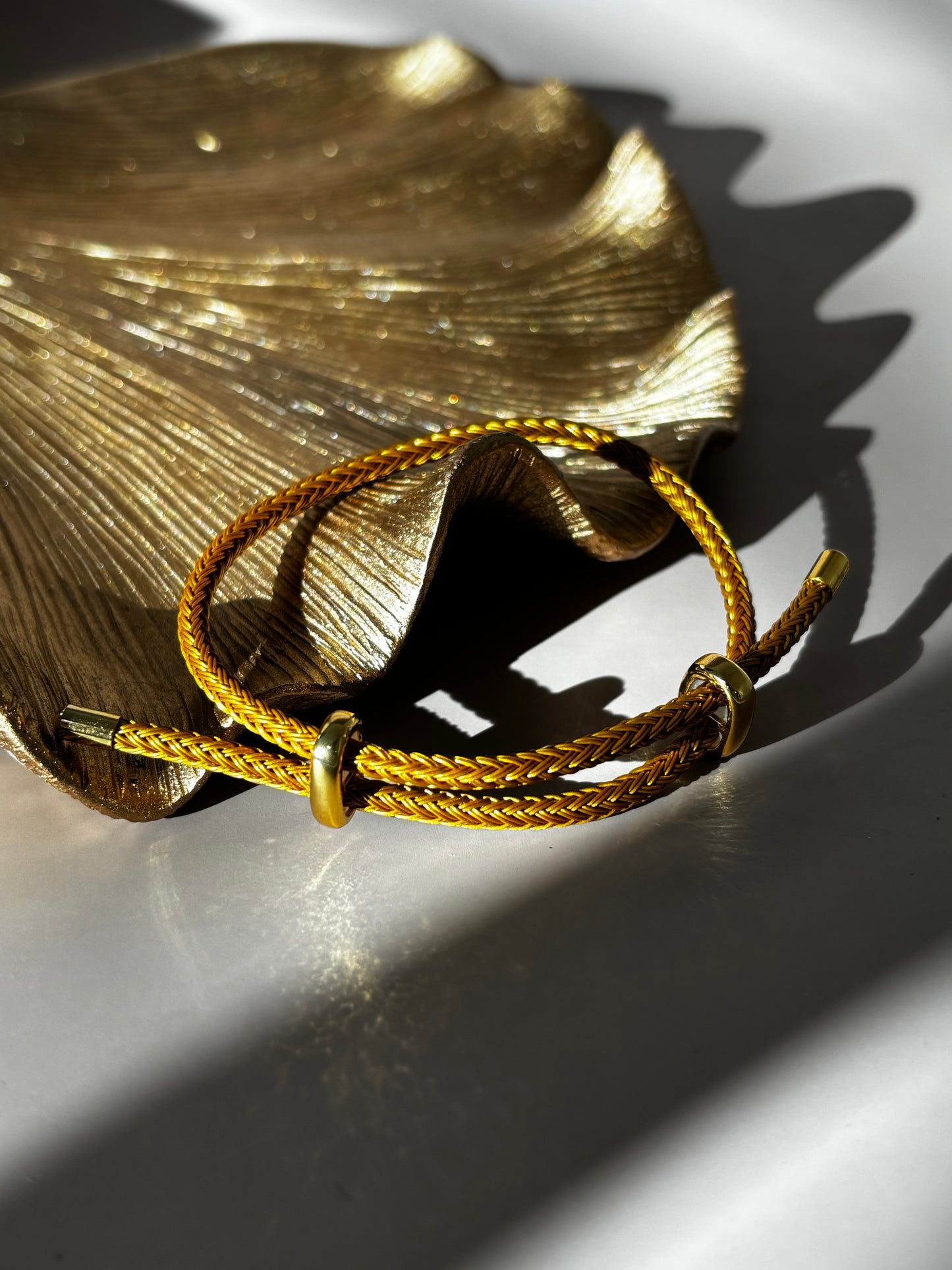 Wire Rope Bracelet - Stainless Steel - Orange, Orange Brown, Red, Pink, Purple, Yellow Brown, Yellow Green