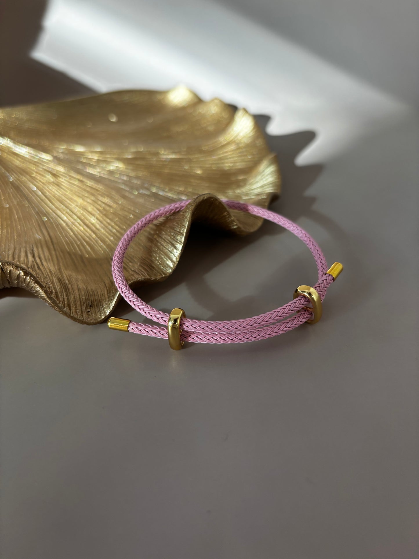 Wire Rope Bracelet - Stainless Steel - Orange, Orange Brown, Red, Pink, Purple, Yellow Brown, Yellow Green