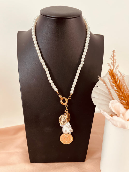 Johanna Pearl Necklace