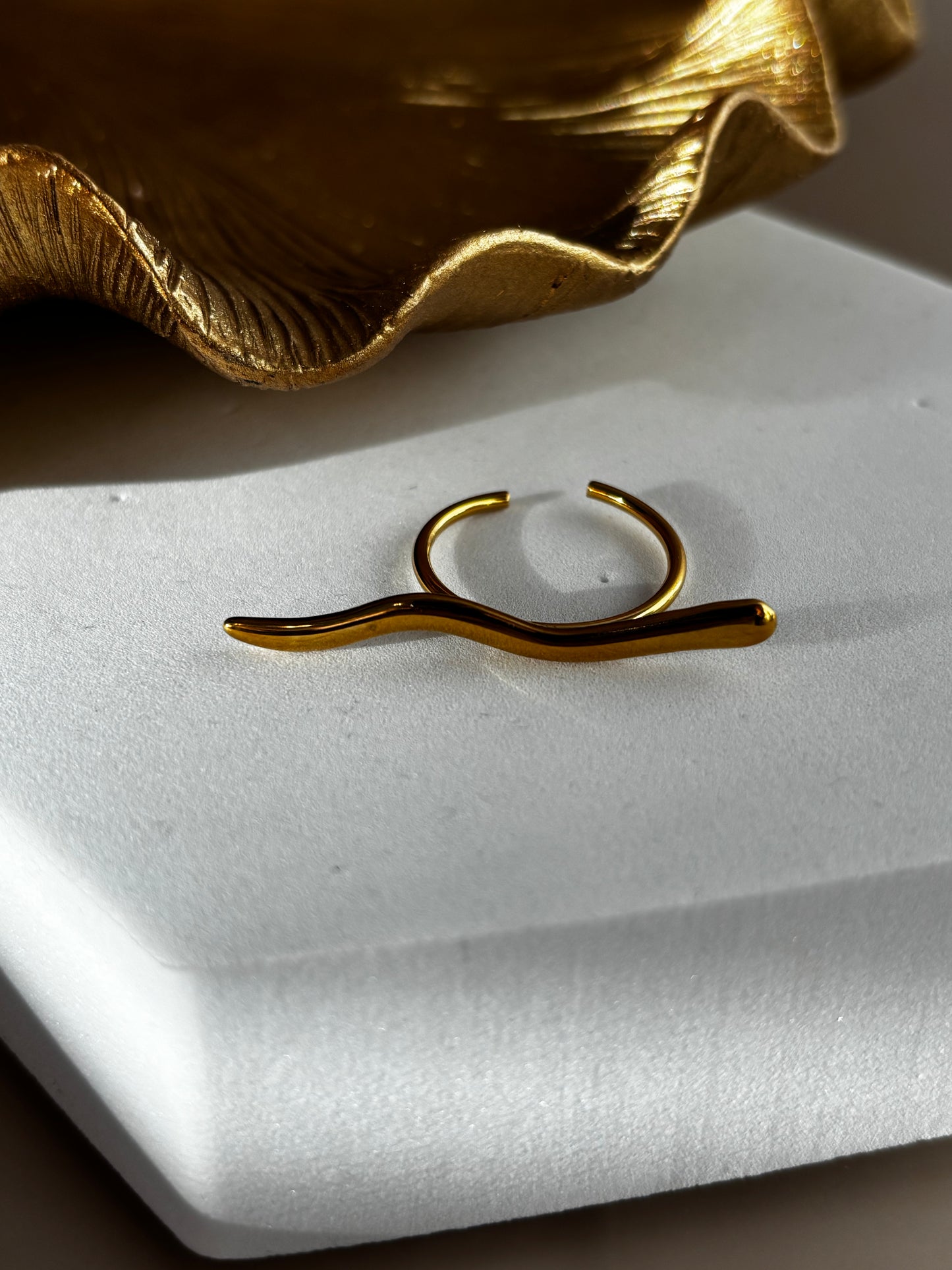 Bellatrix Adjusted Ring - Gold and Silver - Stainless Steel