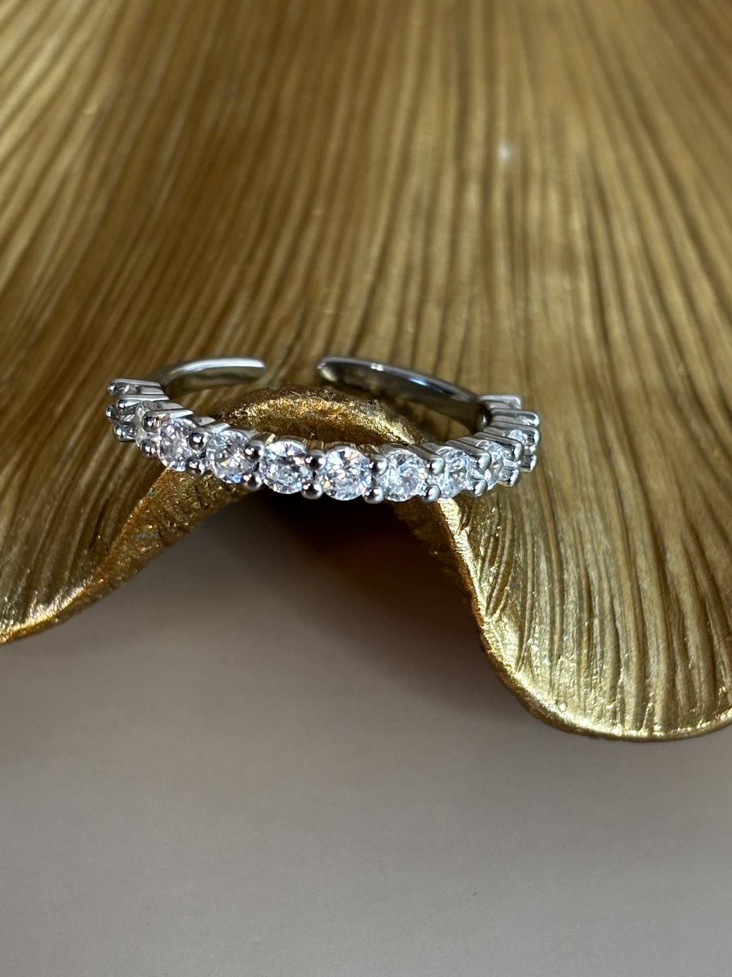 Stellina Ring - Stainless Steel - Gold or Silver - Adjustable