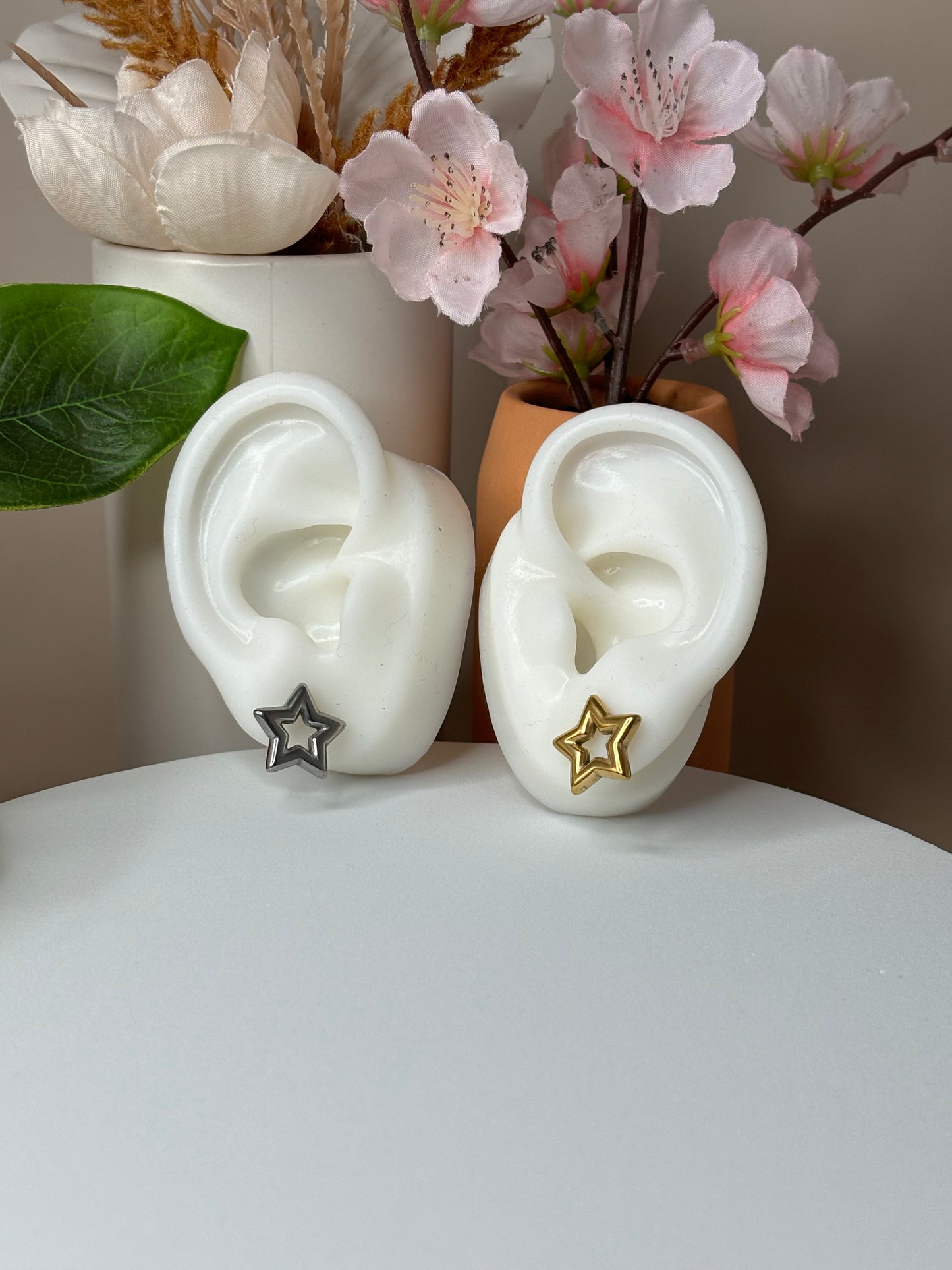 You are the Star Earrings - Stainless Steel - Stud - Silver