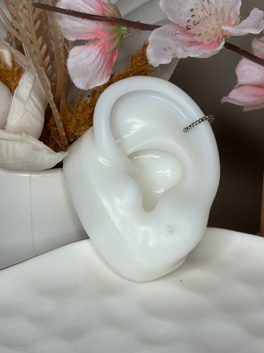 Charming Ear Cuff - Cord Style - Gold or Silver - 1 Piece