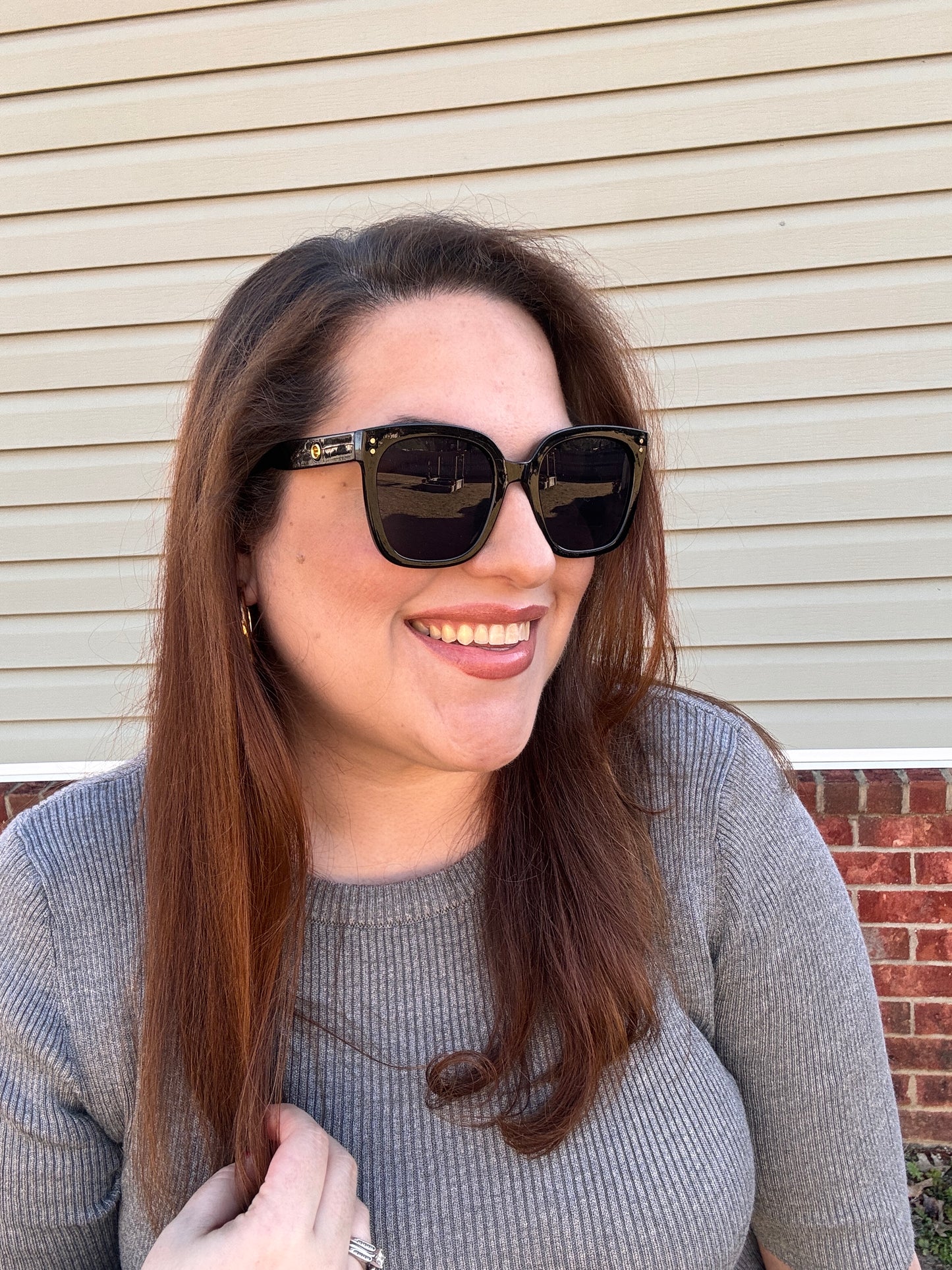 Vista Sunglasses - Vintage style - Black