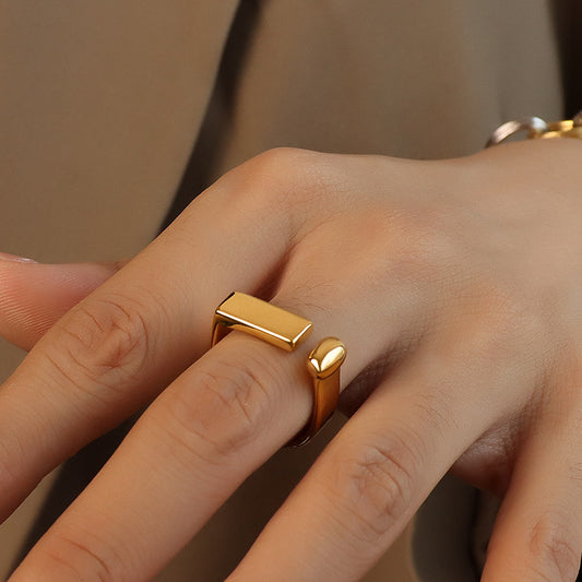 Confident Gold Ring