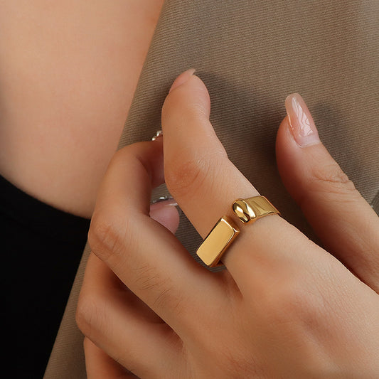 Confident Gold Ring