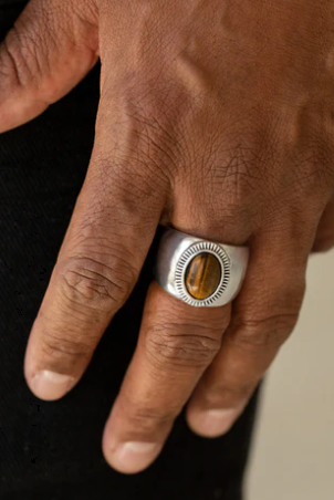 The Prospector - Brown Men Ring (FJ)