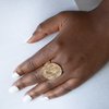 Lined Up - Gold Ring (FJ)