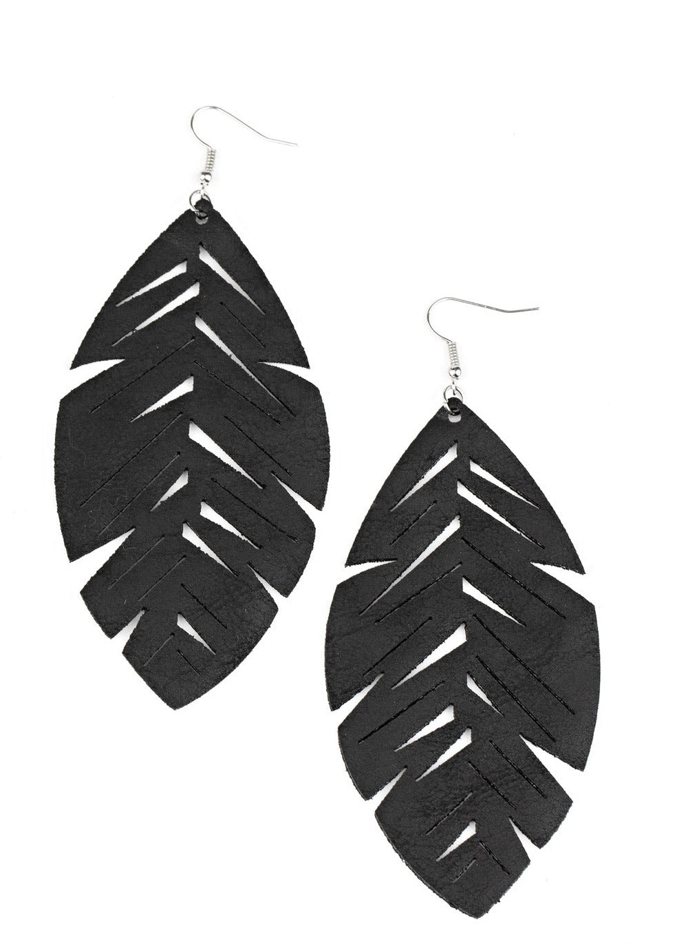 I Want To Fly - Black Earrings